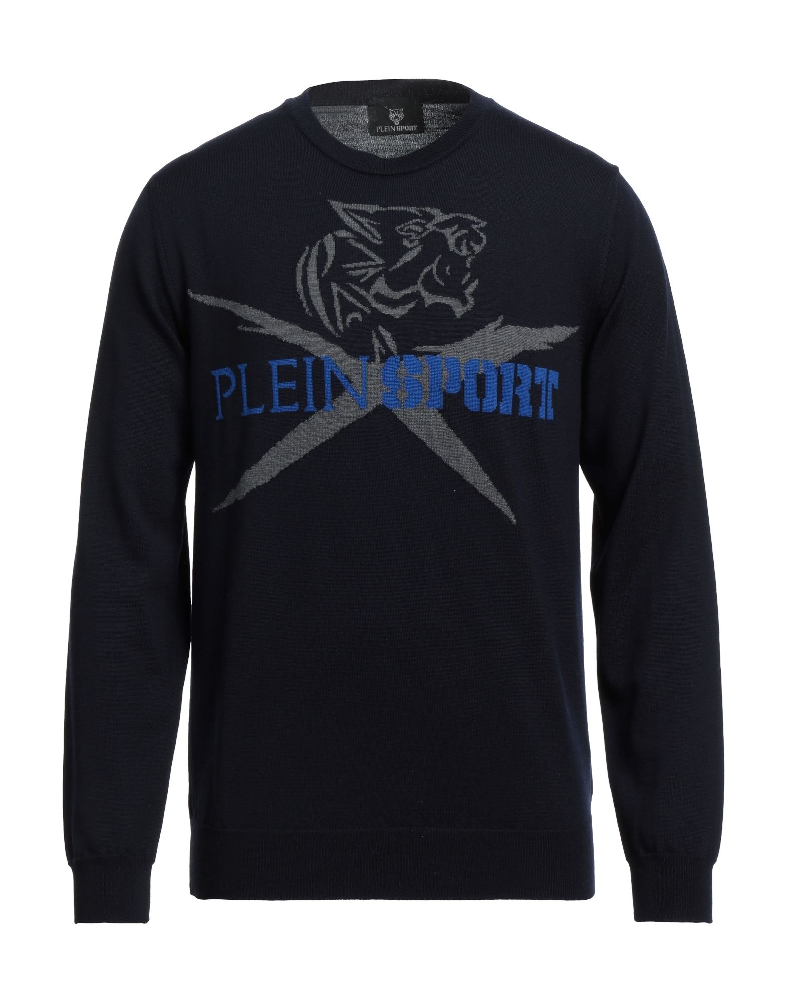 PLEIN SPORT Pullover Herren Nachtblau von PLEIN SPORT