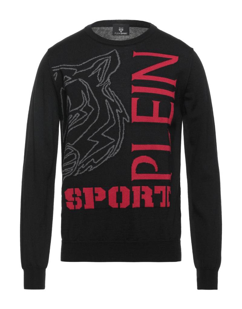 PLEIN SPORT Pullover Herren Schwarz von PLEIN SPORT