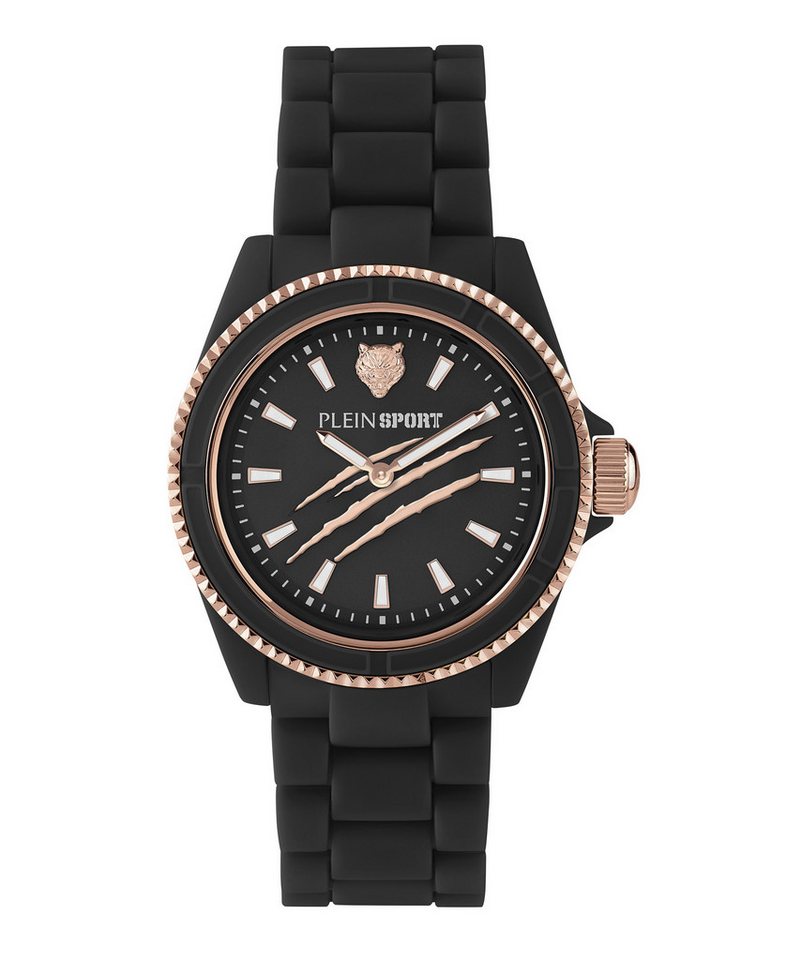 PLEIN SPORT Quarzuhr THE SCRATCH, (1-tlg), Quarz-Analoguhr von PLEIN SPORT
