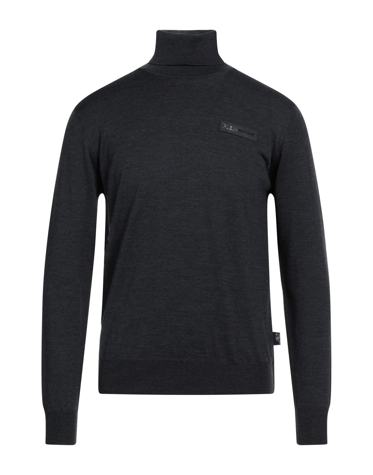 PLEIN SPORT Rollkragenpullover Herren Granitgrau von PLEIN SPORT