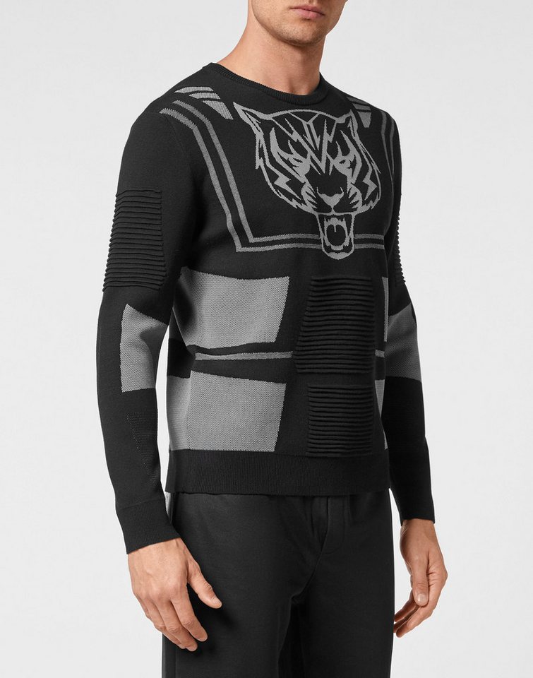 PLEIN SPORT Rundhalspullover Rundhalspullover von PLEIN SPORT