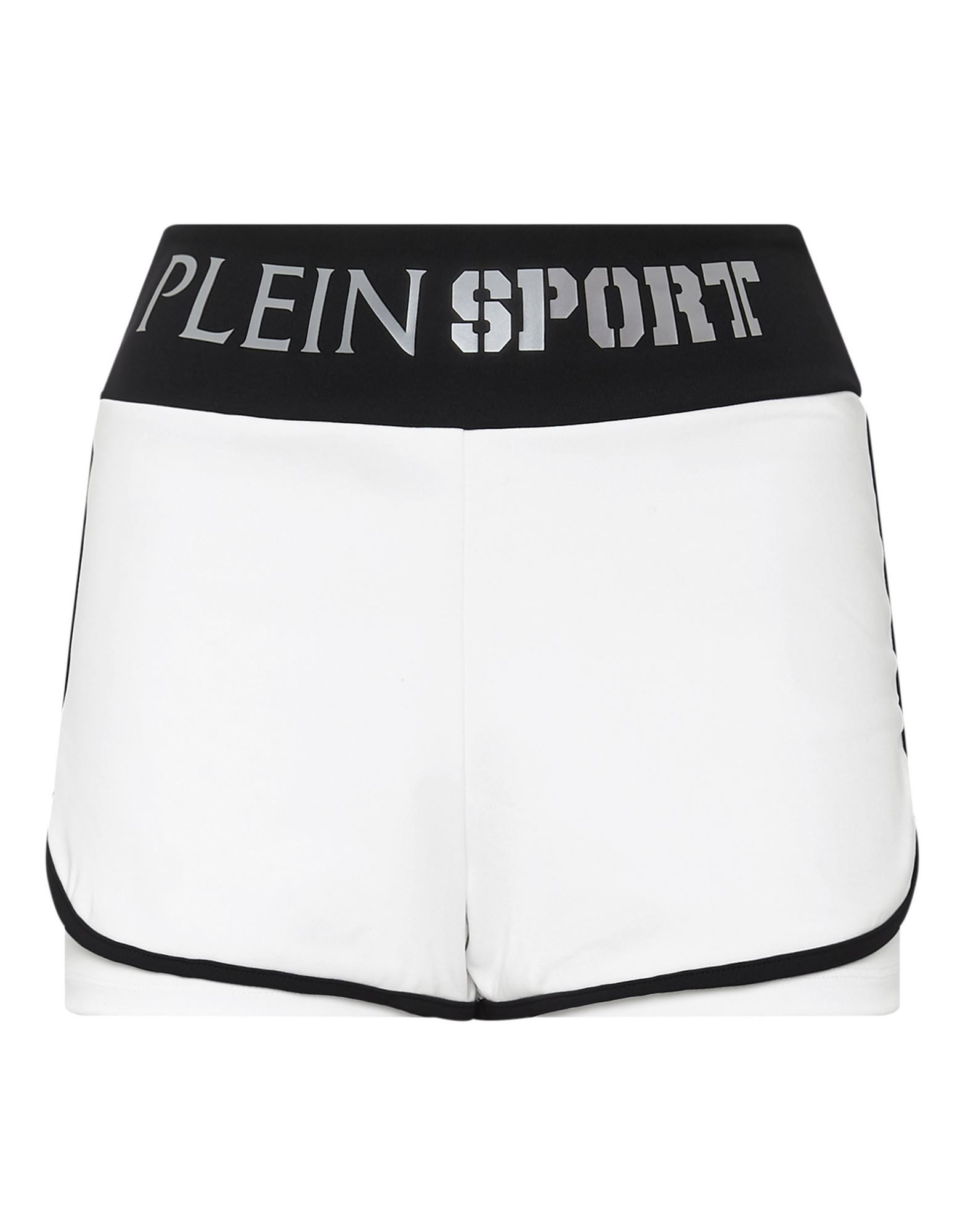 PLEIN SPORT Shorts & Bermudashorts Damen Weiß von PLEIN SPORT