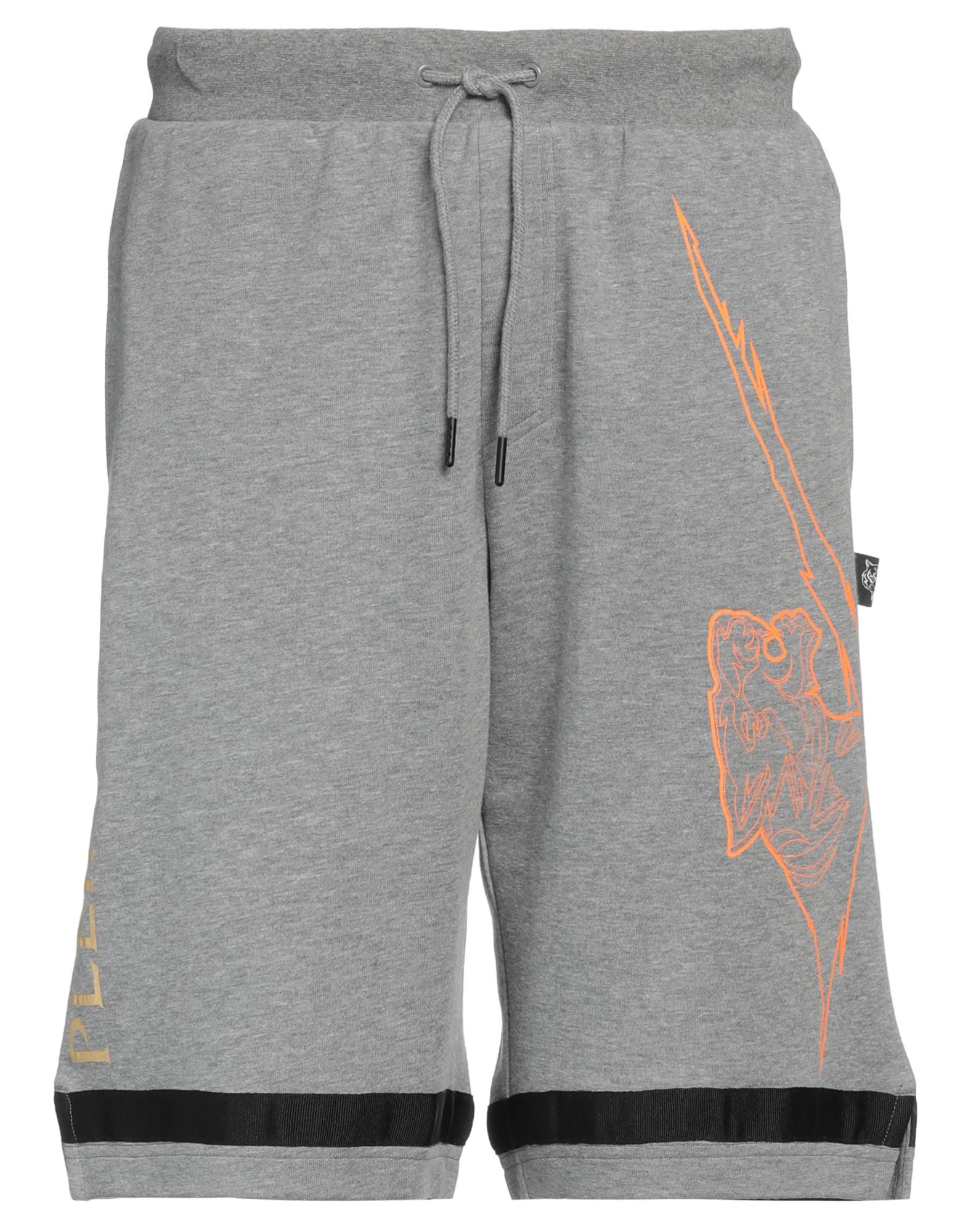 PLEIN SPORT Shorts & Bermudashorts Herren Grau von PLEIN SPORT