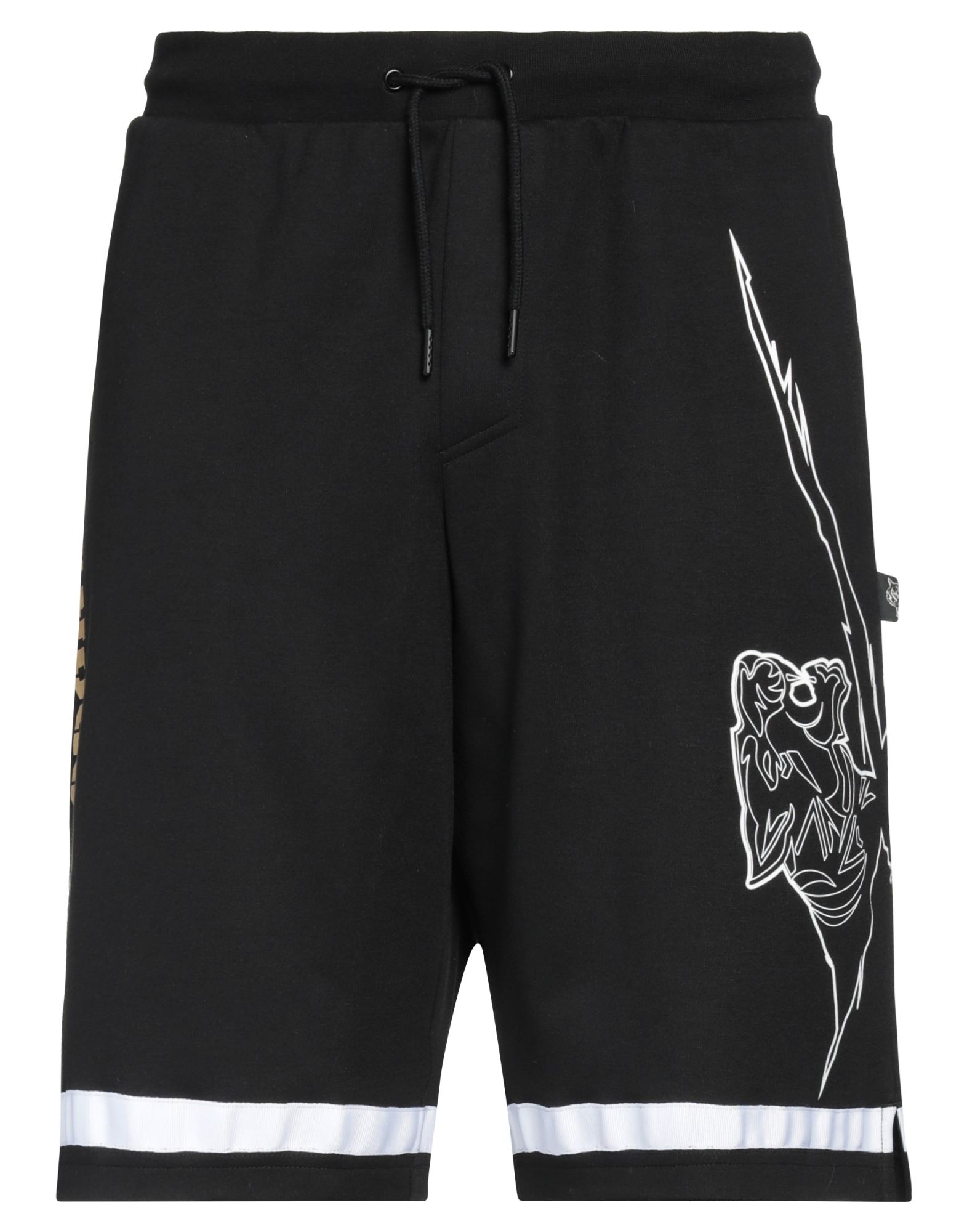 PLEIN SPORT Shorts & Bermudashorts Herren Schwarz von PLEIN SPORT