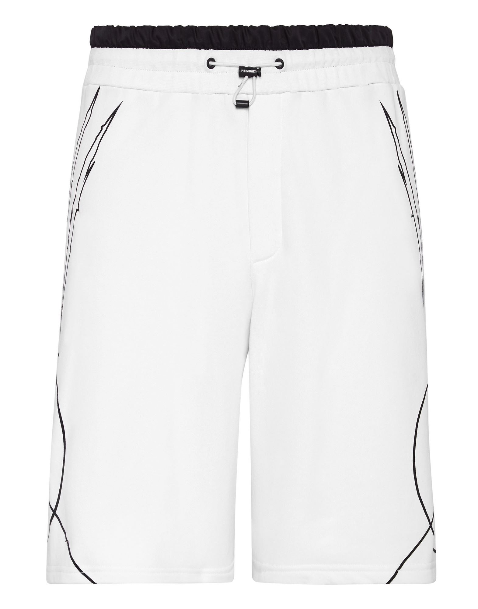 PLEIN SPORT Shorts & Bermudashorts Herren Weiß von PLEIN SPORT