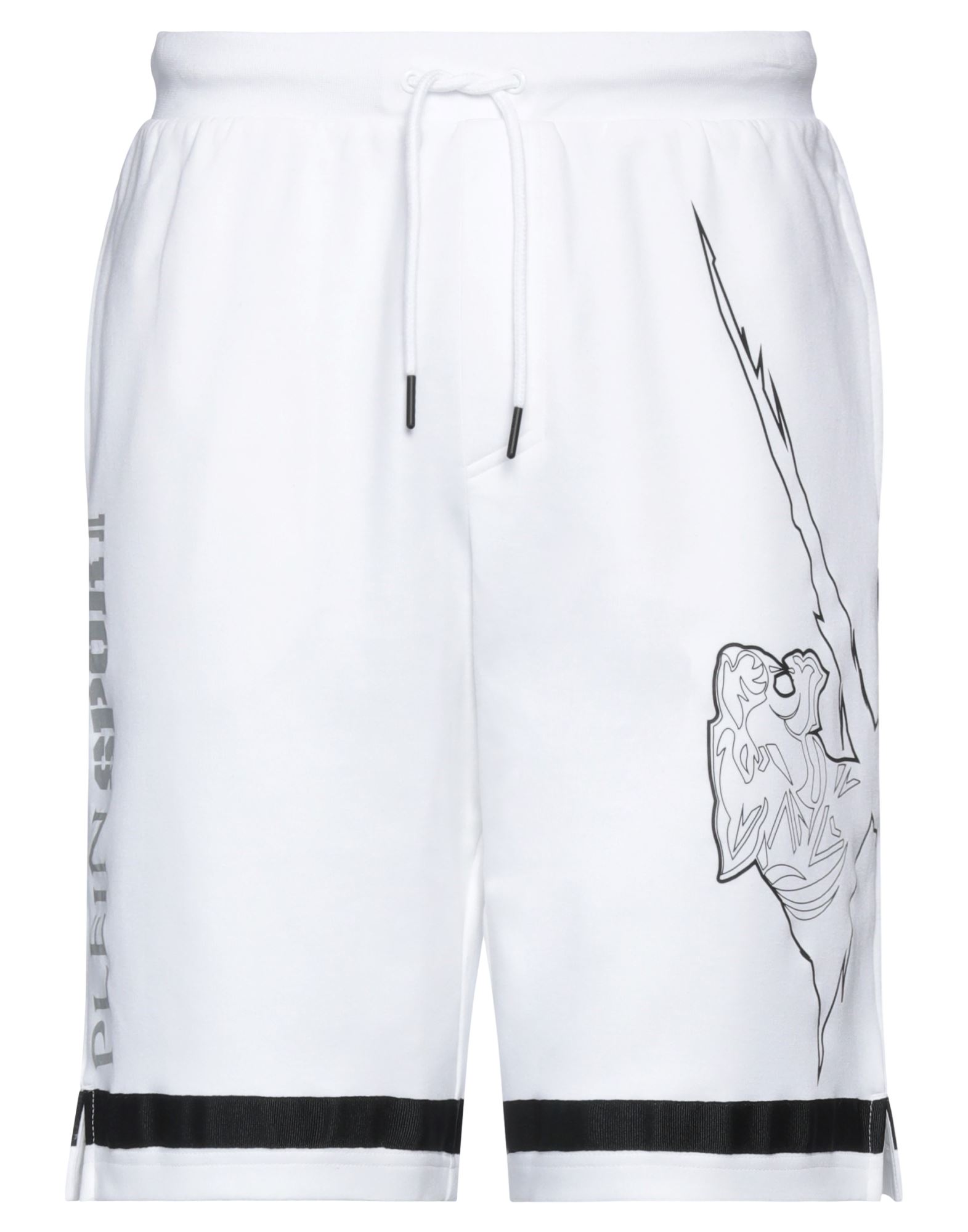 PLEIN SPORT Shorts & Bermudashorts Herren Weiß von PLEIN SPORT