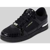 PLEIN SPORT Sneaker im Metallic-Look Modell 'VIPER III' in Black, Größe 41 von PLEIN SPORT