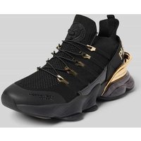 PLEIN SPORT Sneaker mit Label-Applikation Modell 'TIGER ATTACK' in Black, Größe 42 von PLEIN SPORT