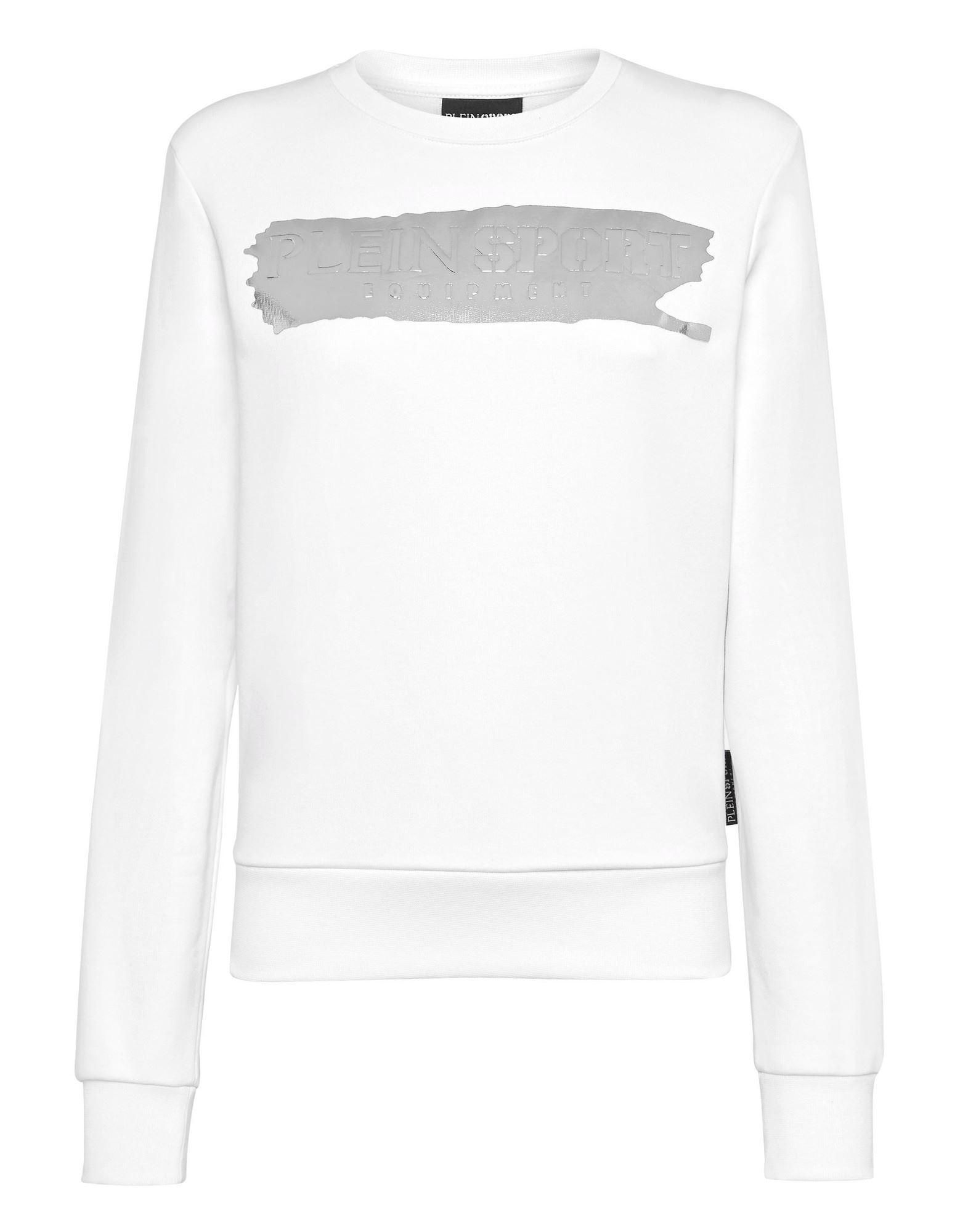 PLEIN SPORT Sweatshirt Damen Weiß von PLEIN SPORT