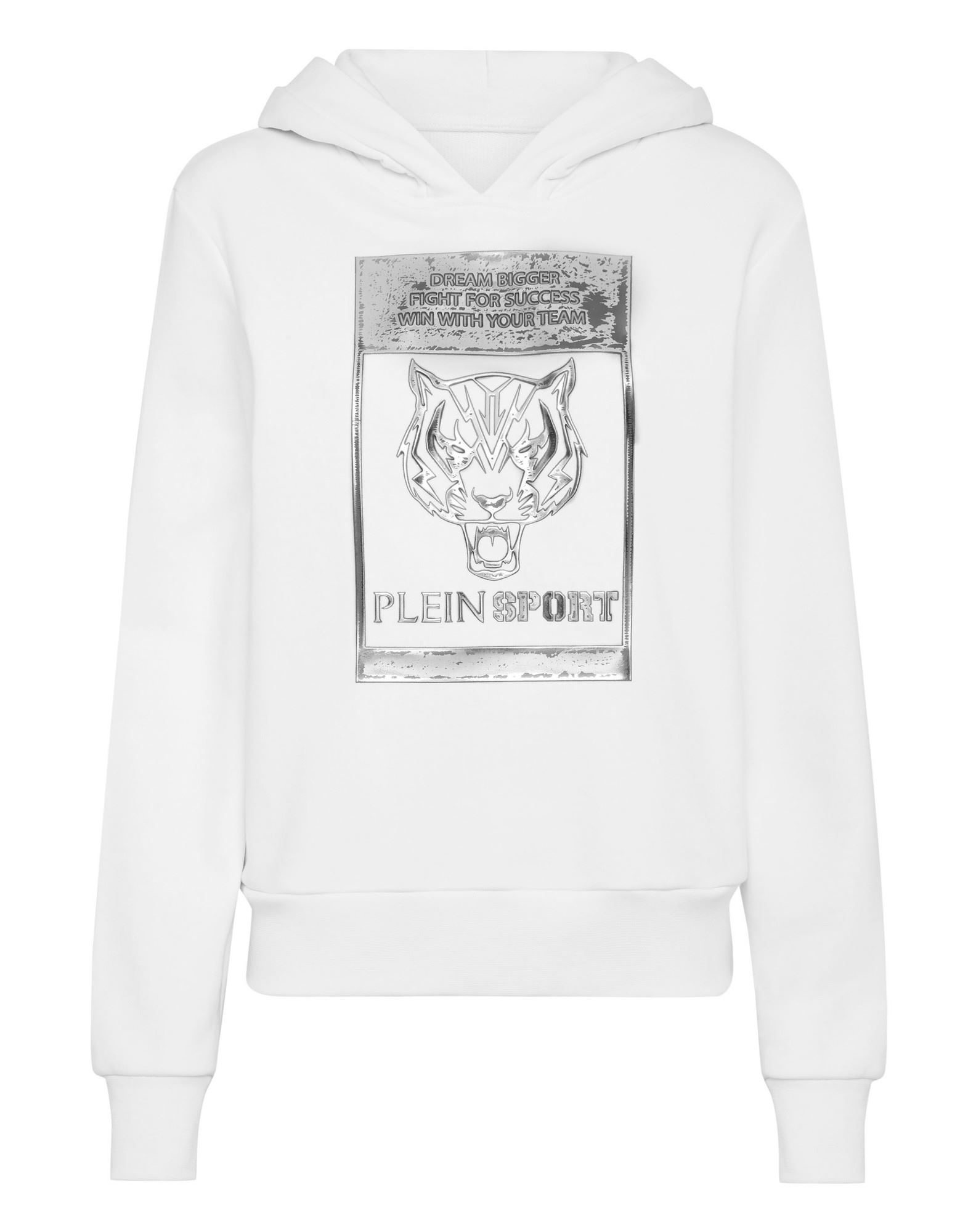 PLEIN SPORT Sweatshirt Damen Weiß von PLEIN SPORT