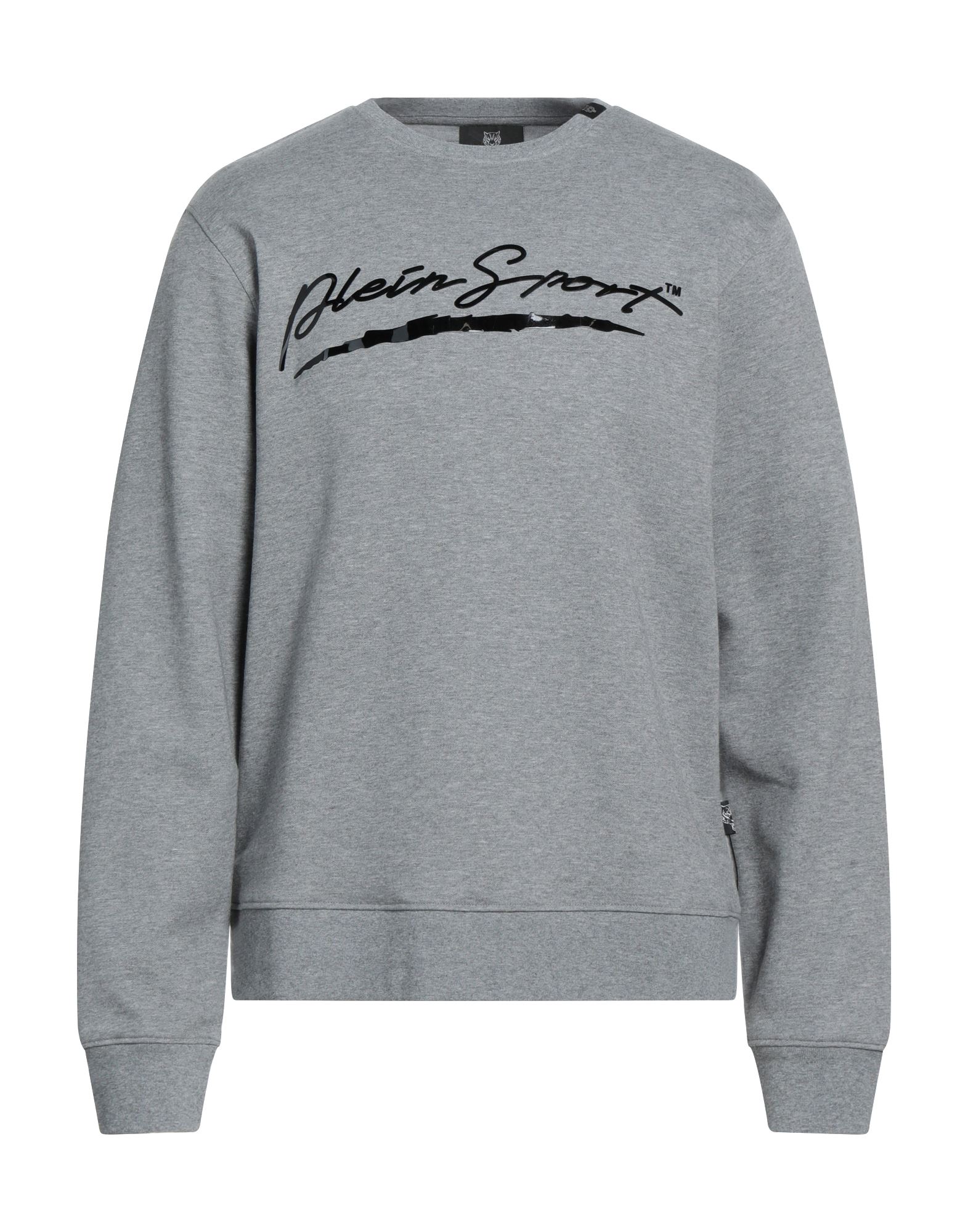 PLEIN SPORT Sweatshirt Herren Grau von PLEIN SPORT