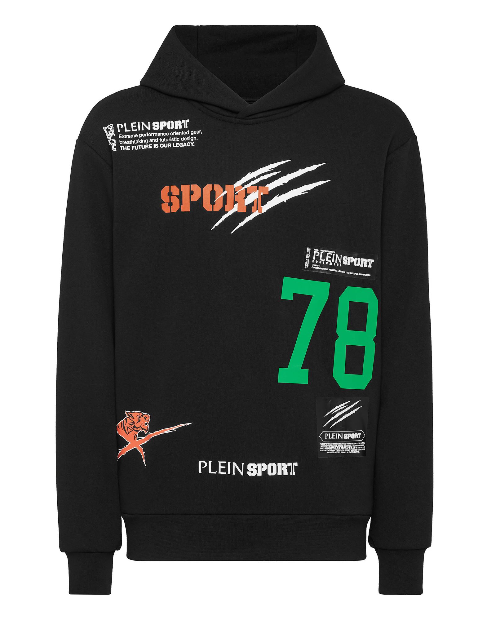 PLEIN SPORT Sweatshirt Herren Schwarz von PLEIN SPORT