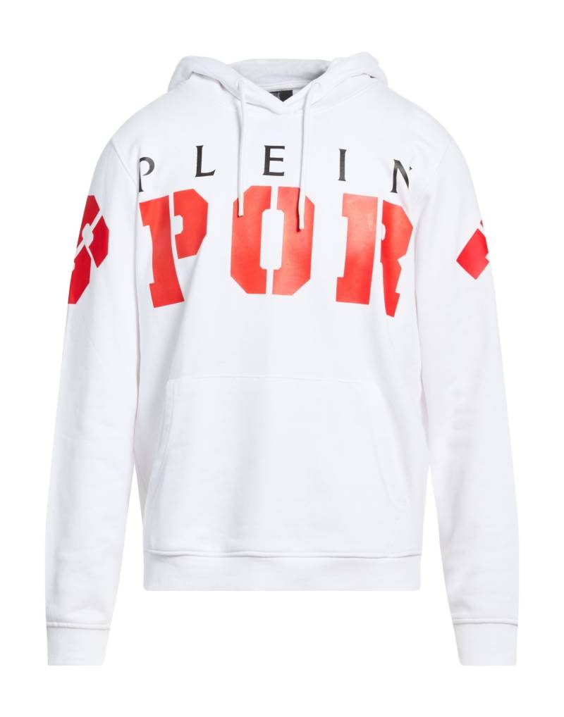 PLEIN SPORT Sweatshirt Herren Weiß von PLEIN SPORT