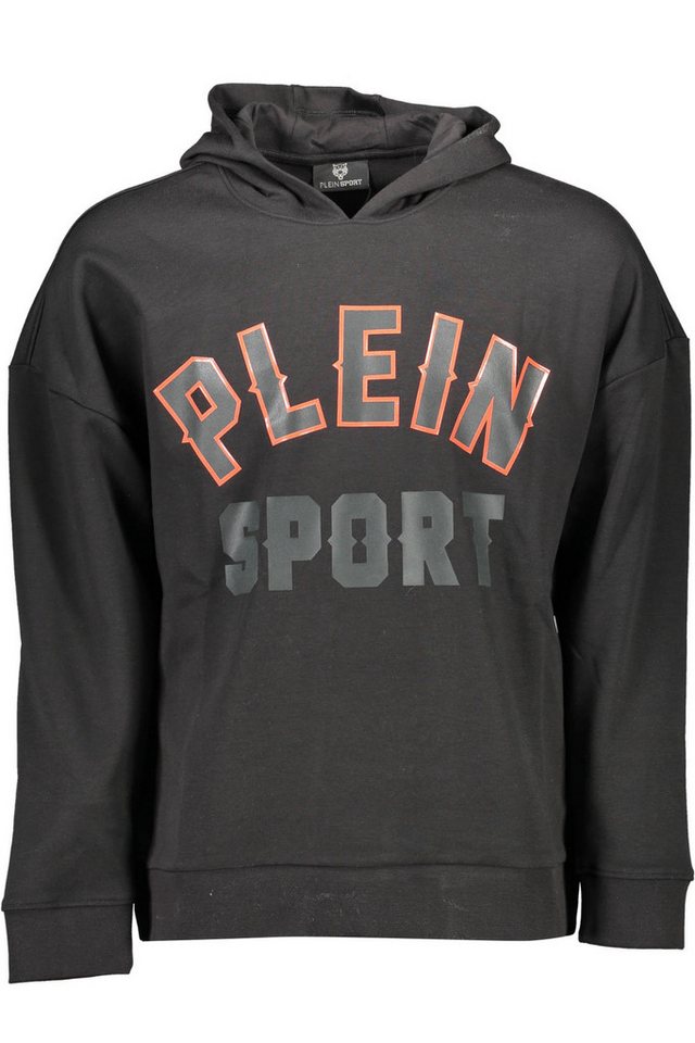PLEIN SPORT Sweatshirt Stylisches Schwarzes Herren Sweatshirt mit Kapuze von PLEIN SPORT