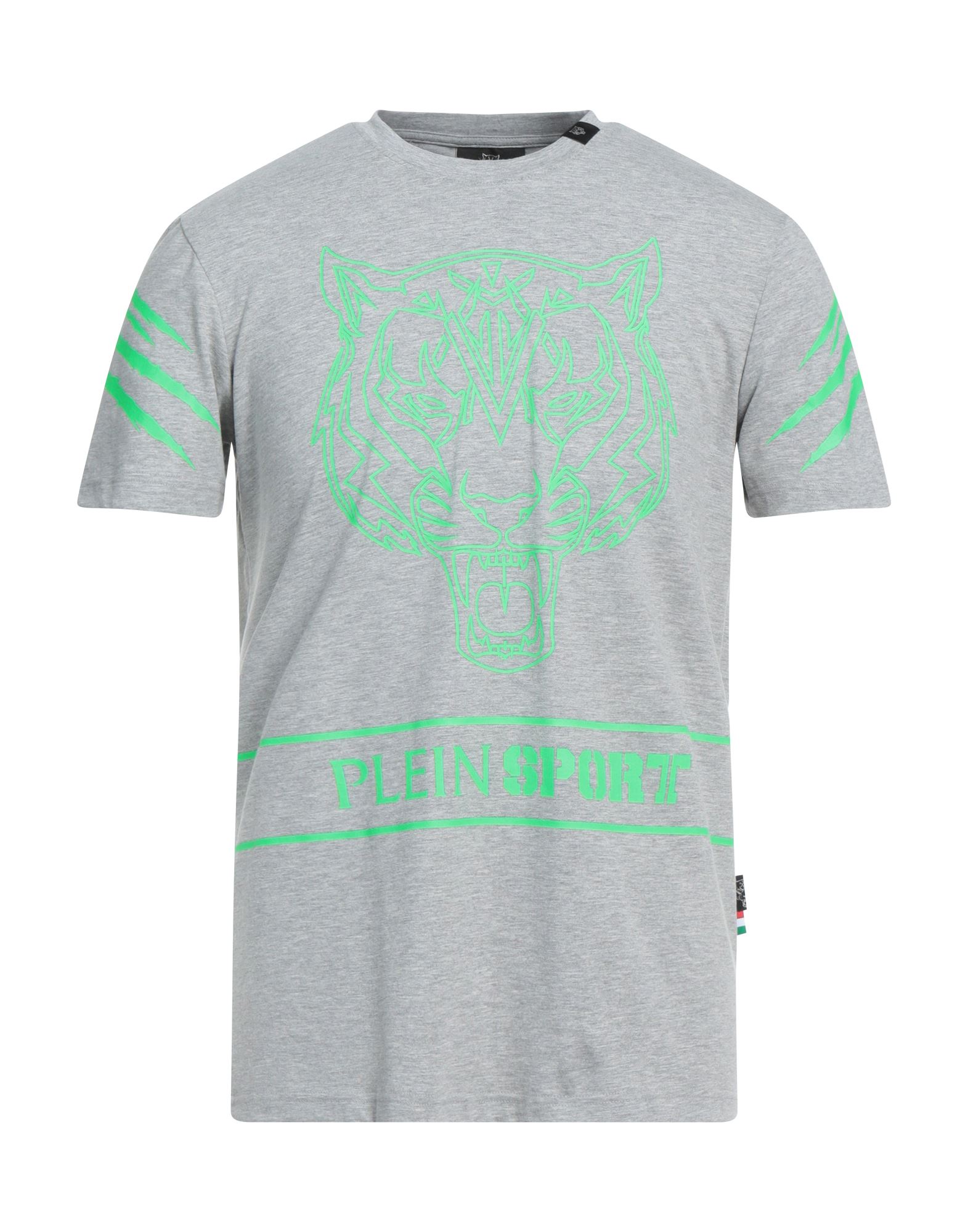 PLEIN SPORT T-shirts Herren Grau von PLEIN SPORT