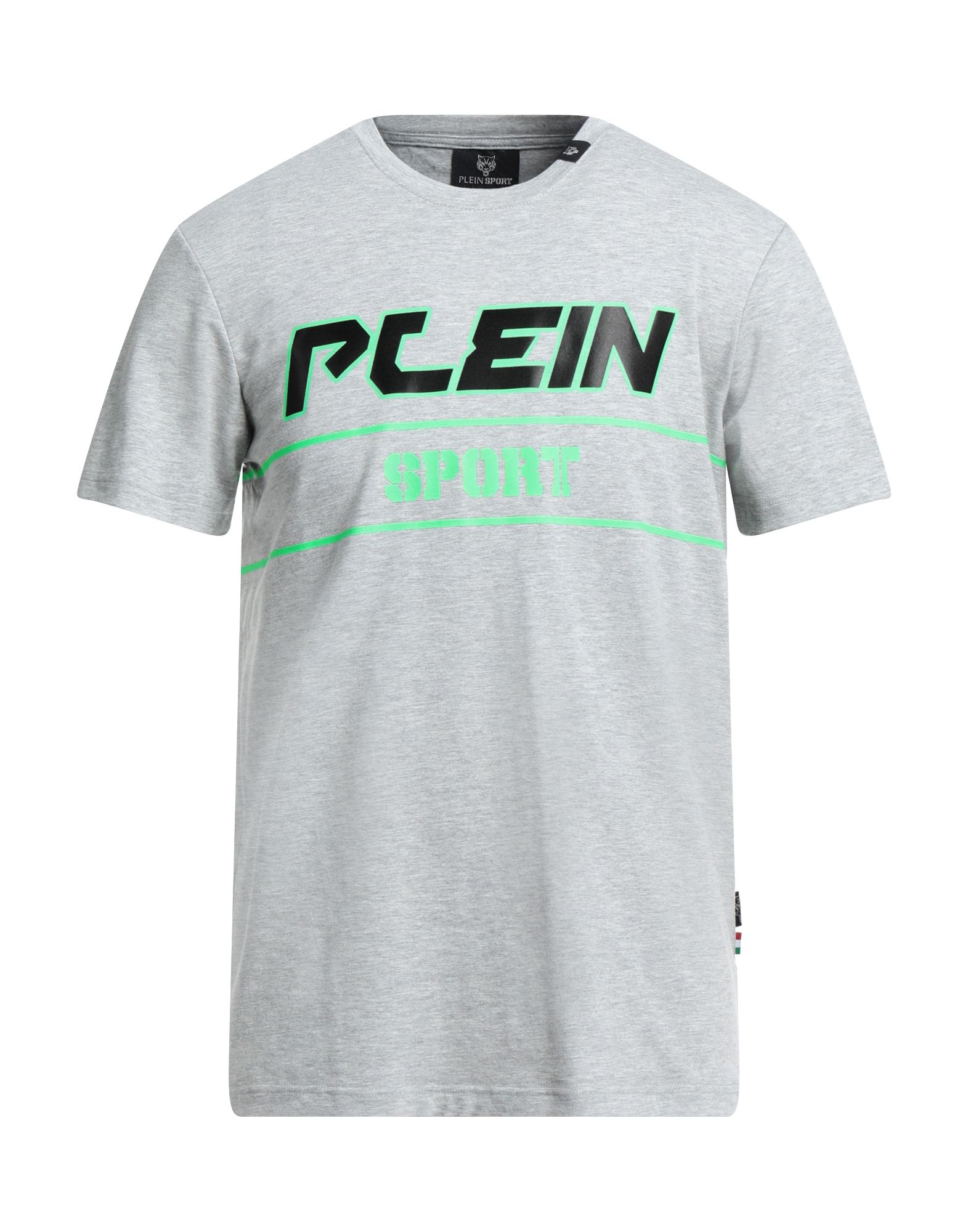 PLEIN SPORT T-shirts Herren Grau von PLEIN SPORT