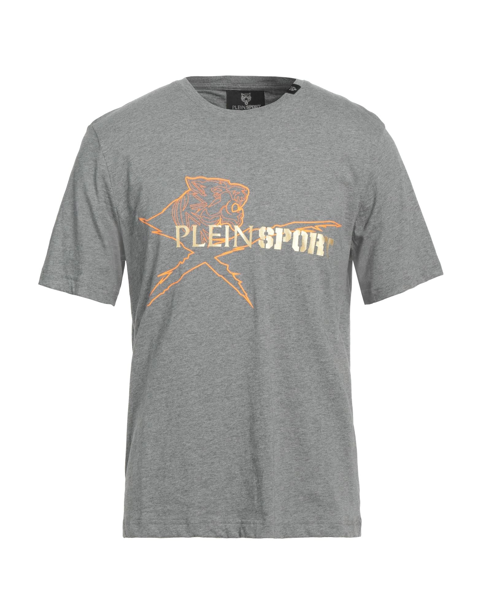 PLEIN SPORT T-shirts Herren Grau von PLEIN SPORT