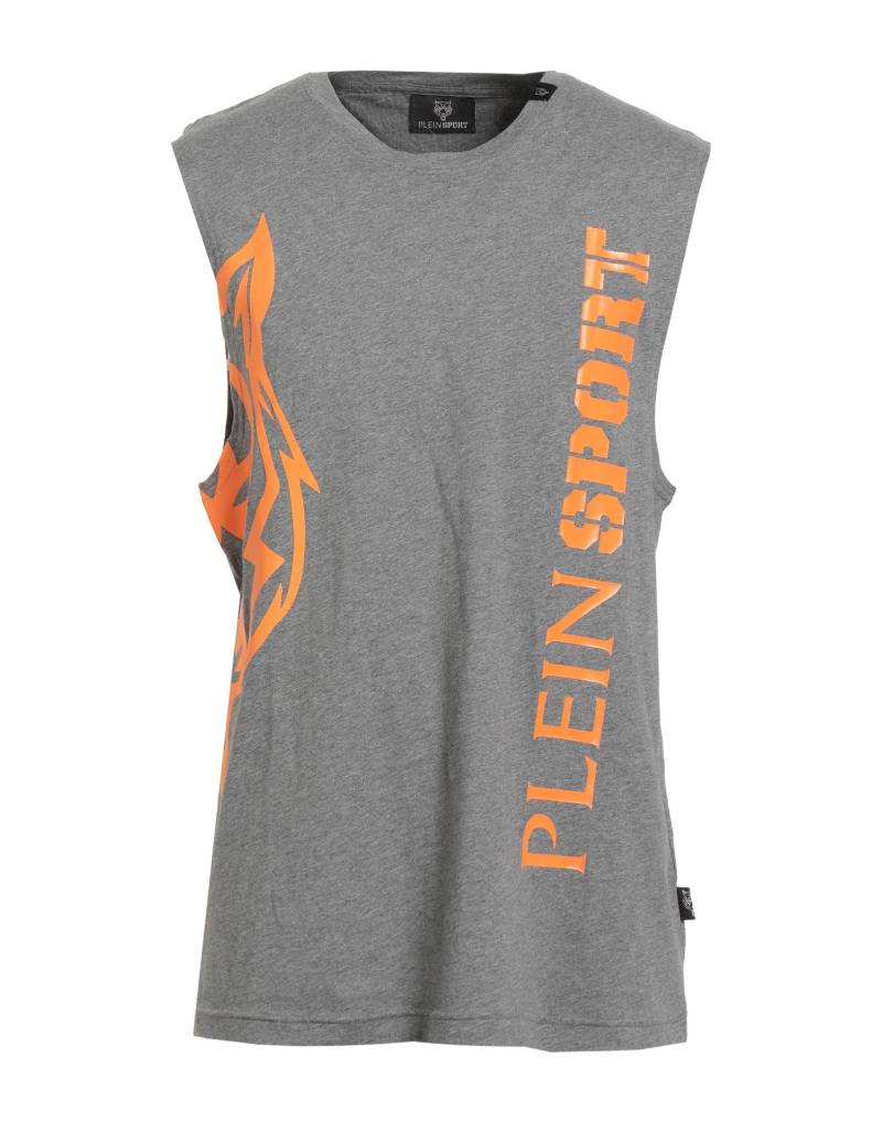 PLEIN SPORT T-shirts Herren Grau von PLEIN SPORT