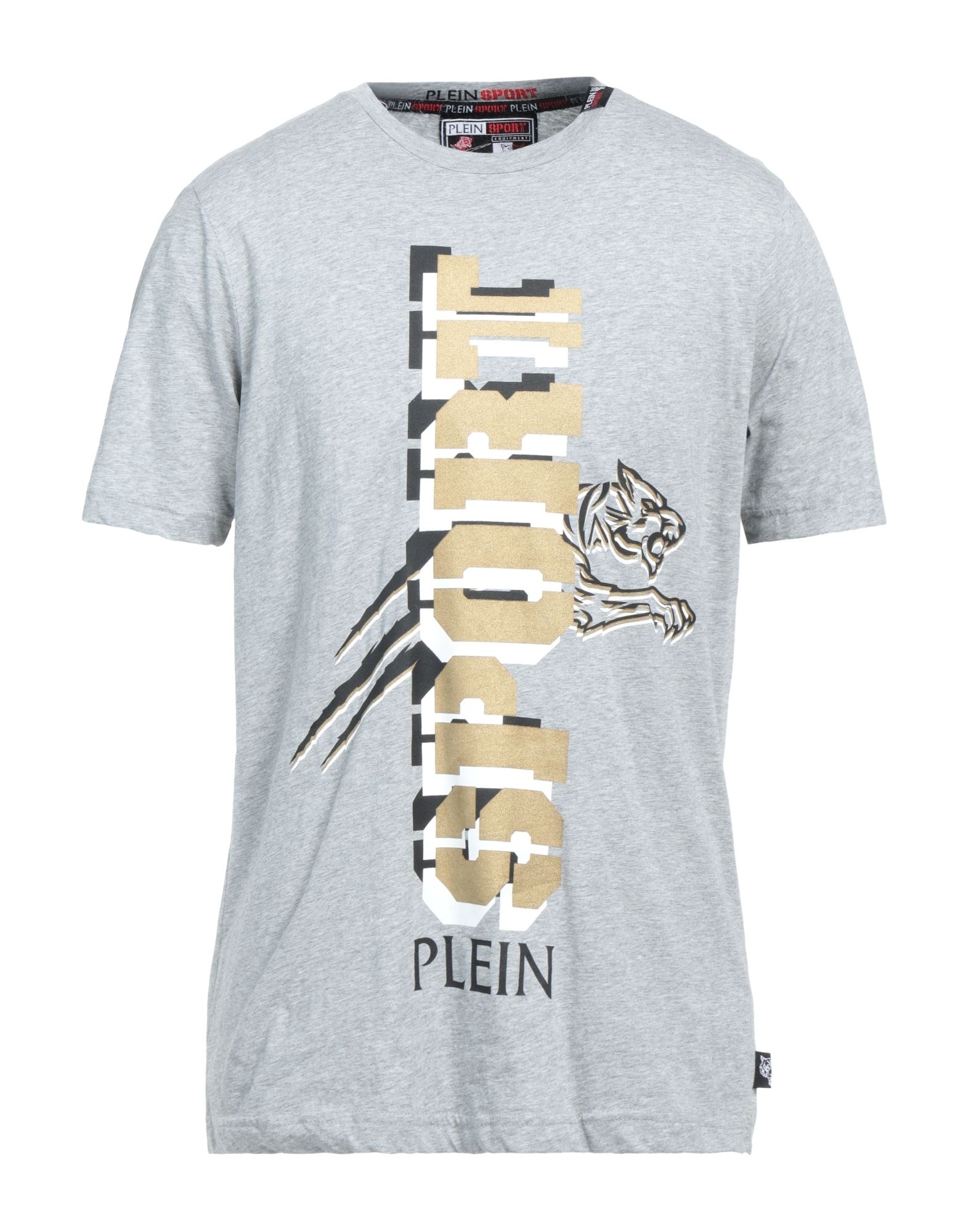 PLEIN SPORT T-shirts Herren Grau von PLEIN SPORT