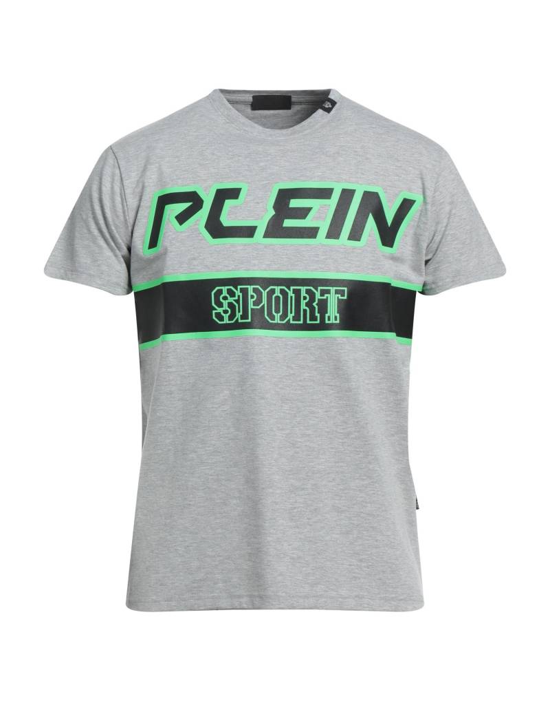 PLEIN SPORT T-shirts Herren Hellgrau von PLEIN SPORT