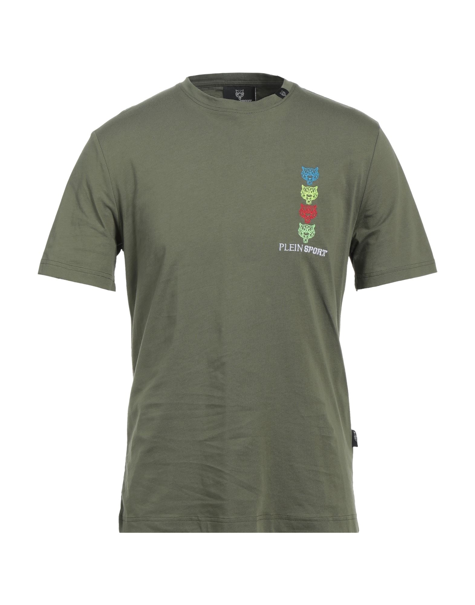 PLEIN SPORT T-shirts Herren Militärgrün von PLEIN SPORT