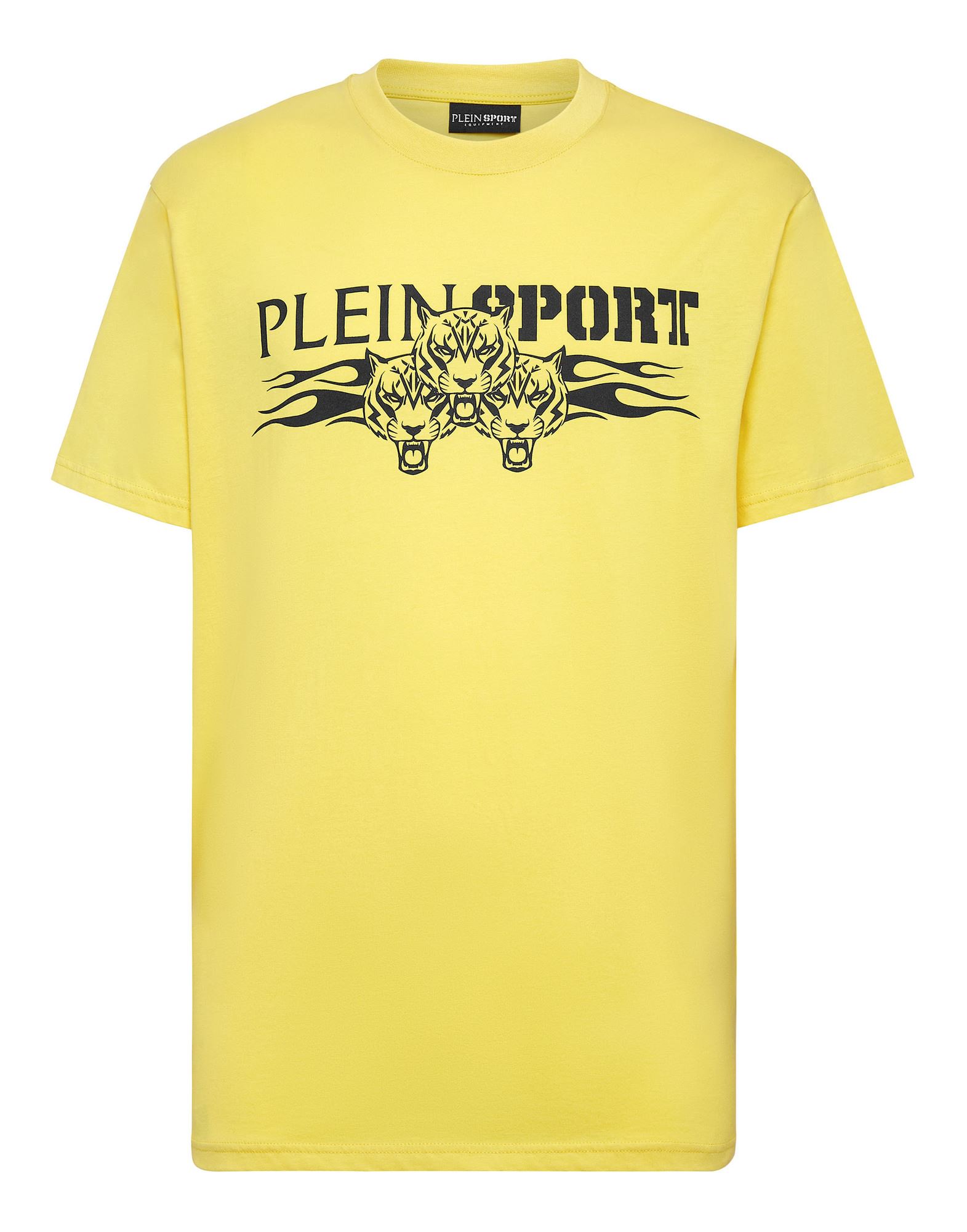 PLEIN SPORT T-shirts Herren Neongelb von PLEIN SPORT