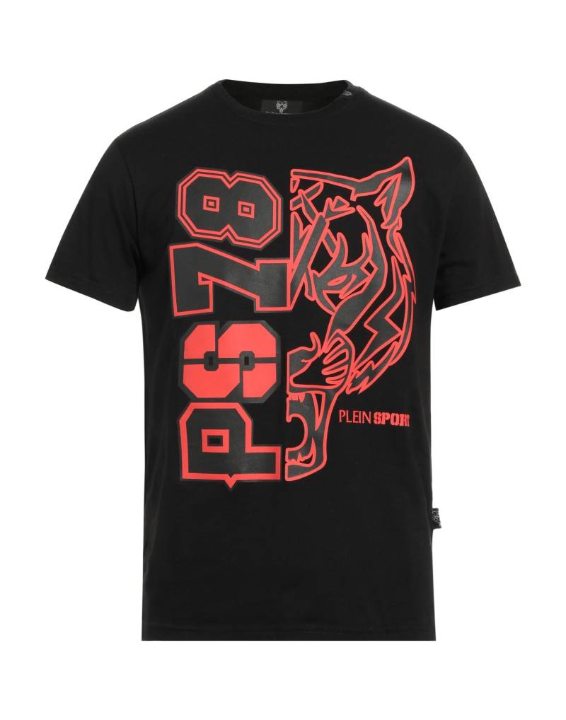 PLEIN SPORT T-shirts Herren Schwarz von PLEIN SPORT