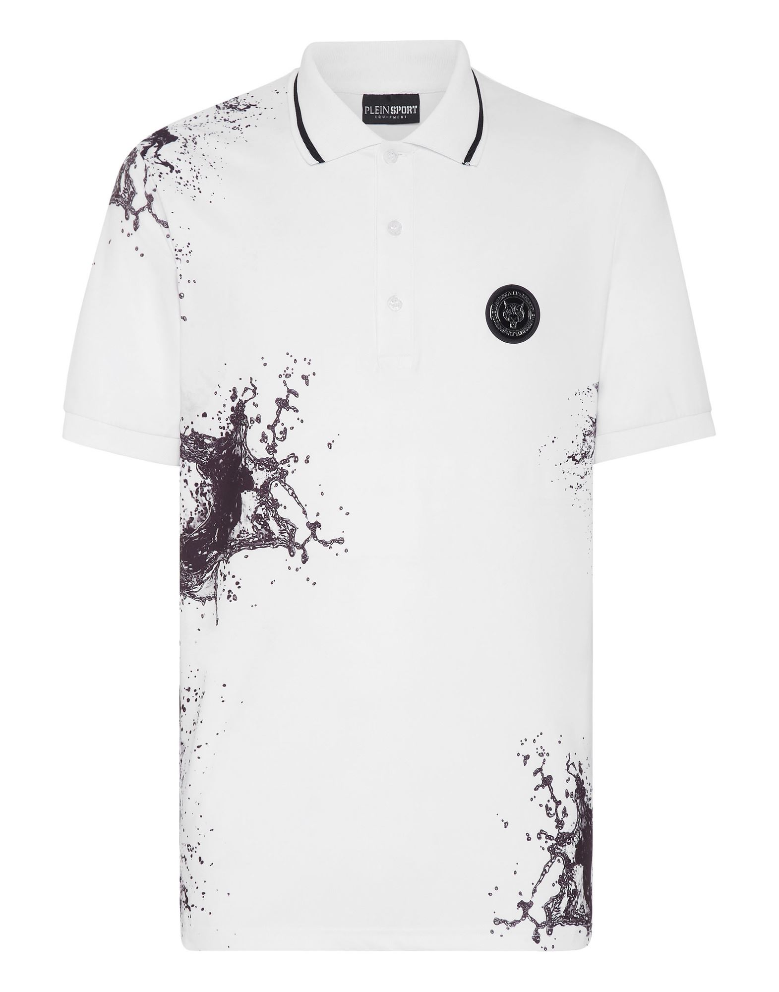 PLEIN SPORT Poloshirt Herren Weiß von PLEIN SPORT