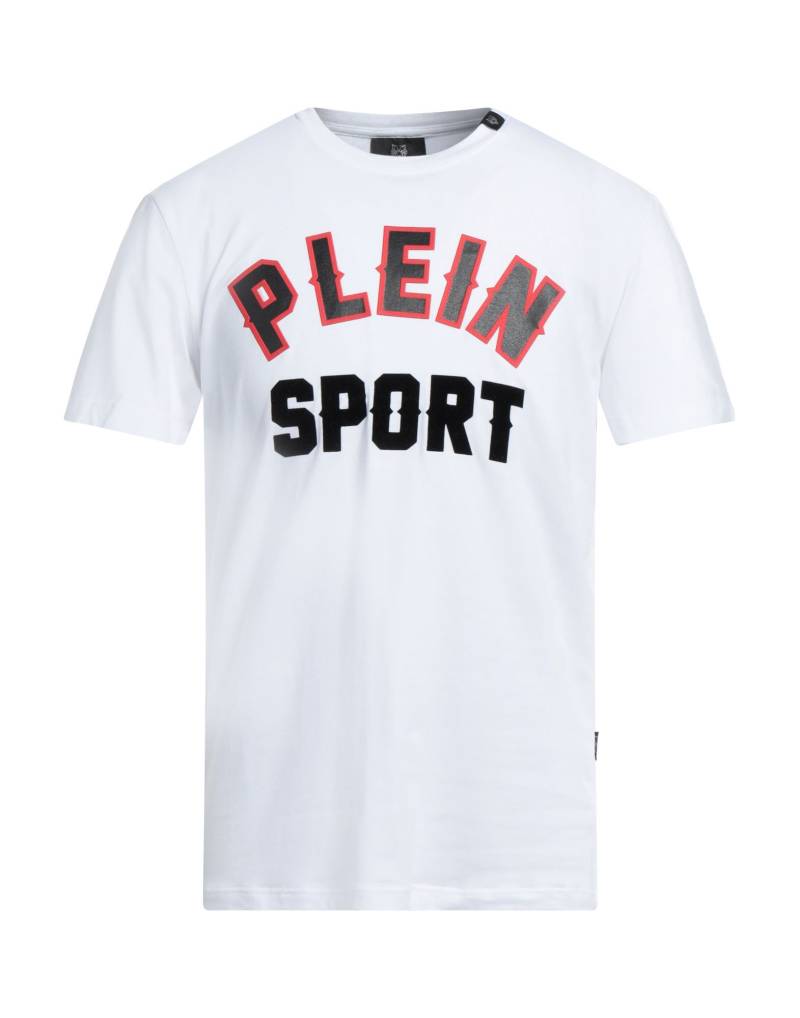 PLEIN SPORT T-shirts Herren Weiß PLEIN SPORT T-shirts Herren Weiß von PLEIN SPORT