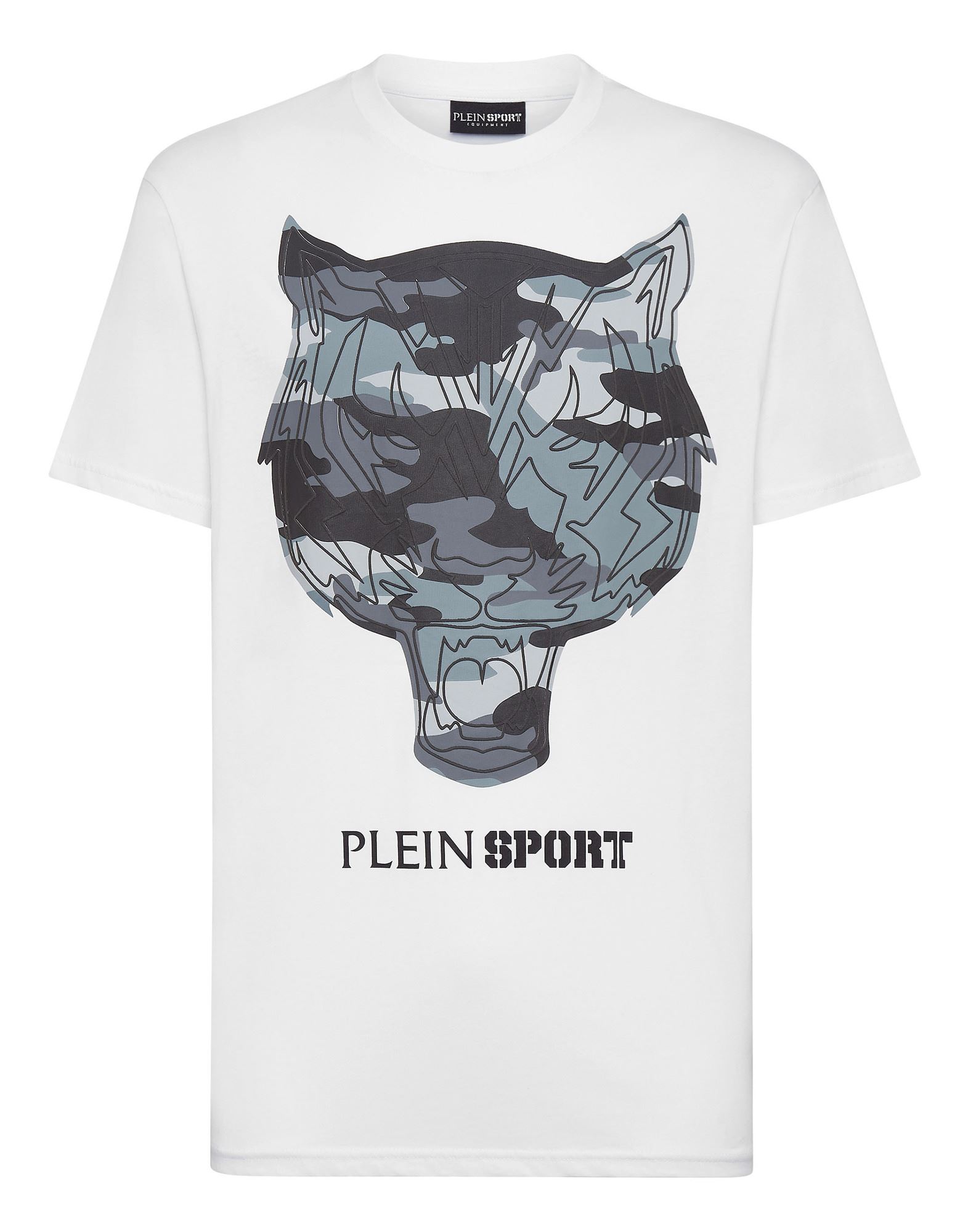 PLEIN SPORT T-shirts Herren Weiß von PLEIN SPORT