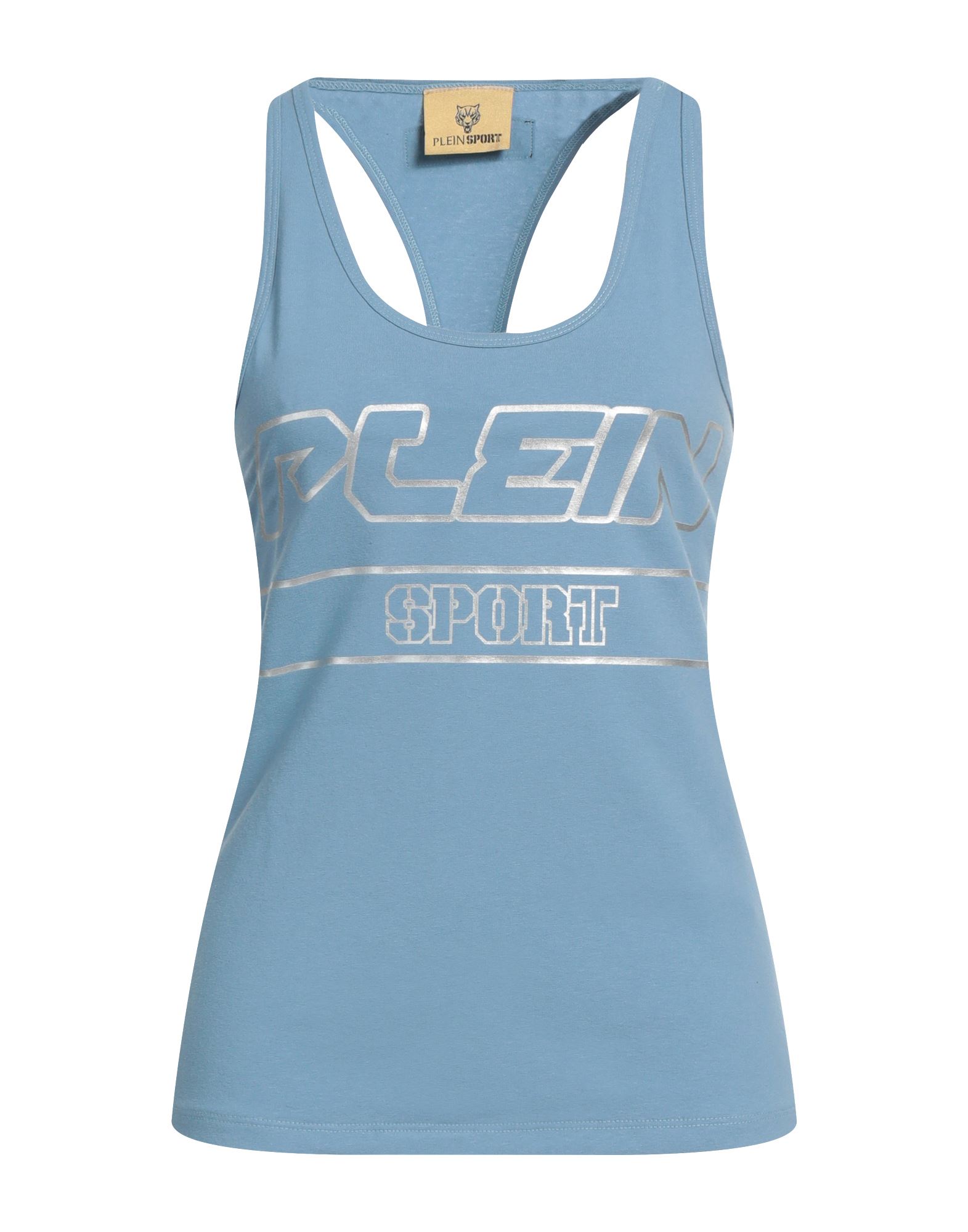 PLEIN SPORT Tank Top Damen Himmelblau von PLEIN SPORT