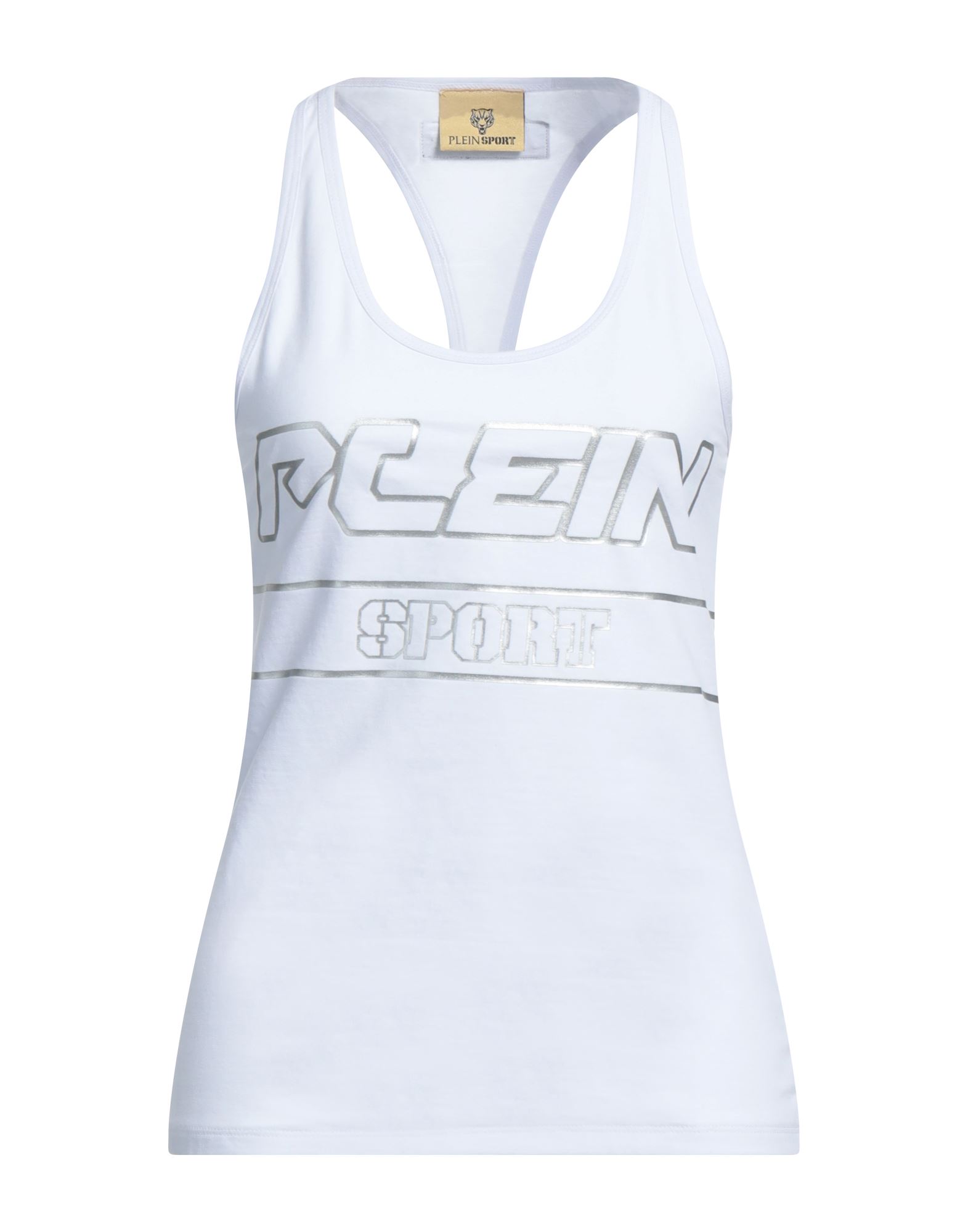 PLEIN SPORT Tank Top Damen Weiß von PLEIN SPORT