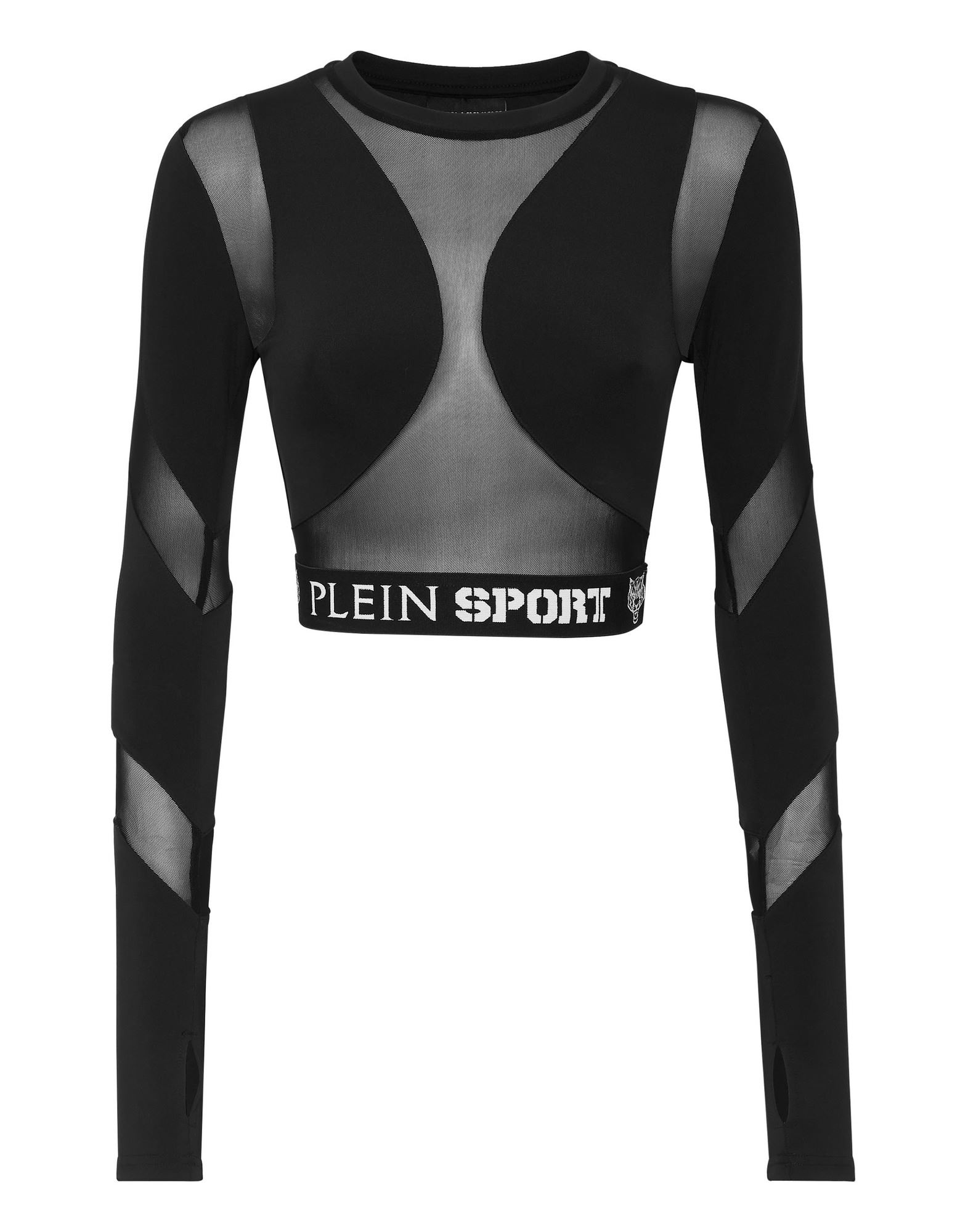 PLEIN SPORT Top Damen Schwarz von PLEIN SPORT