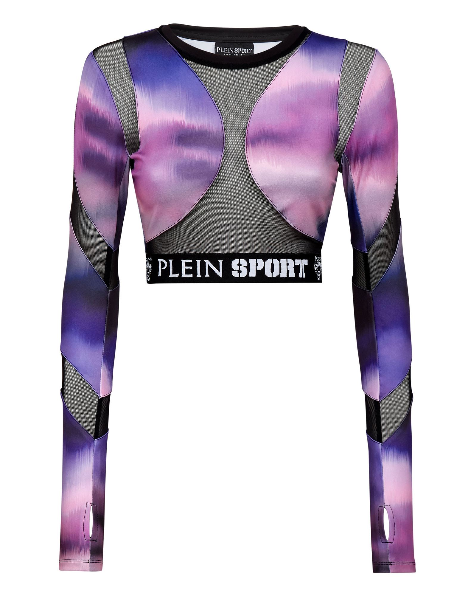 PLEIN SPORT Top Damen Violett von PLEIN SPORT