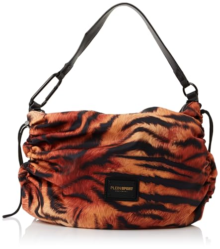 PLEIN SPORT Unisex MEDIUM HOBO Alexia Handtasche, Natural von PLEIN SPORT