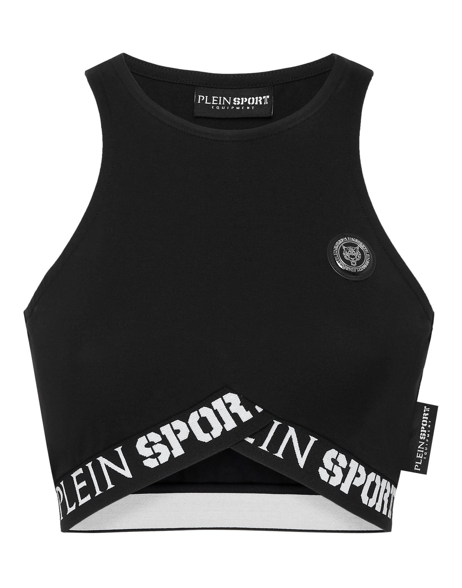 PLEIN SPORT Unterhemd Damen Schwarz von PLEIN SPORT