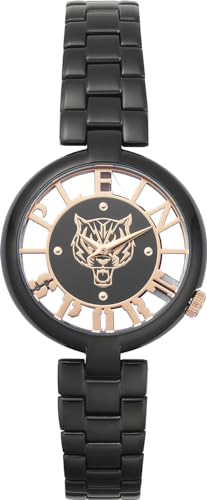 Plein Sport Damen Uhr Analog Quarz Tiger Luxe PSMBA0523 Edelstahl von PLEIN SPORT