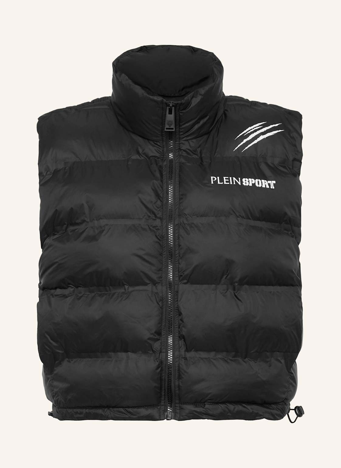 Plein Sport Daunenweste Scratch schwarz von PLEIN SPORT