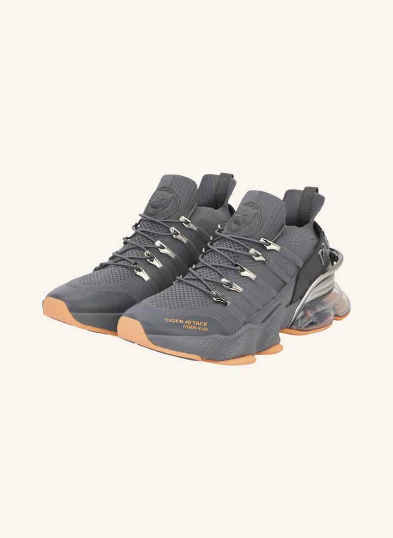Plein Sport Läufer Sneaker Tiger grau von PLEIN SPORT