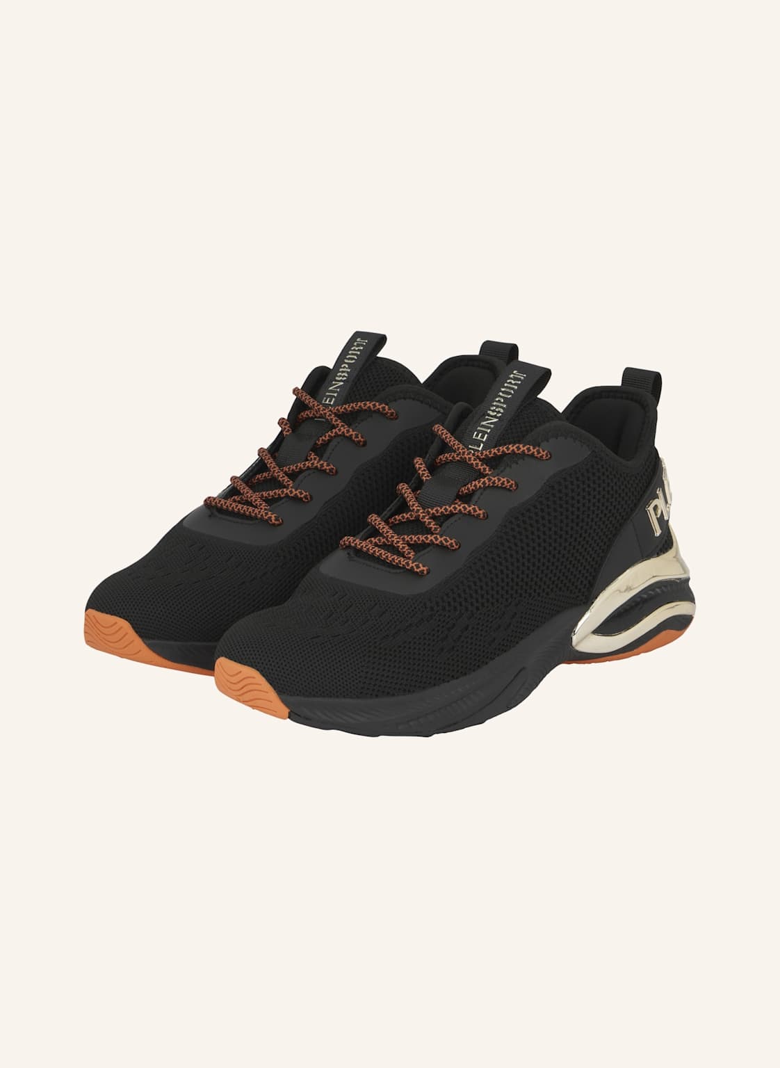 Plein Sport Läufer Sneaker schwarz von PLEIN SPORT