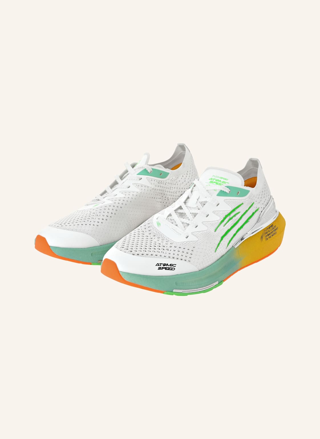 Plein Sport Plein Sport Lo-Top Turnschuhe weiss von PLEIN SPORT