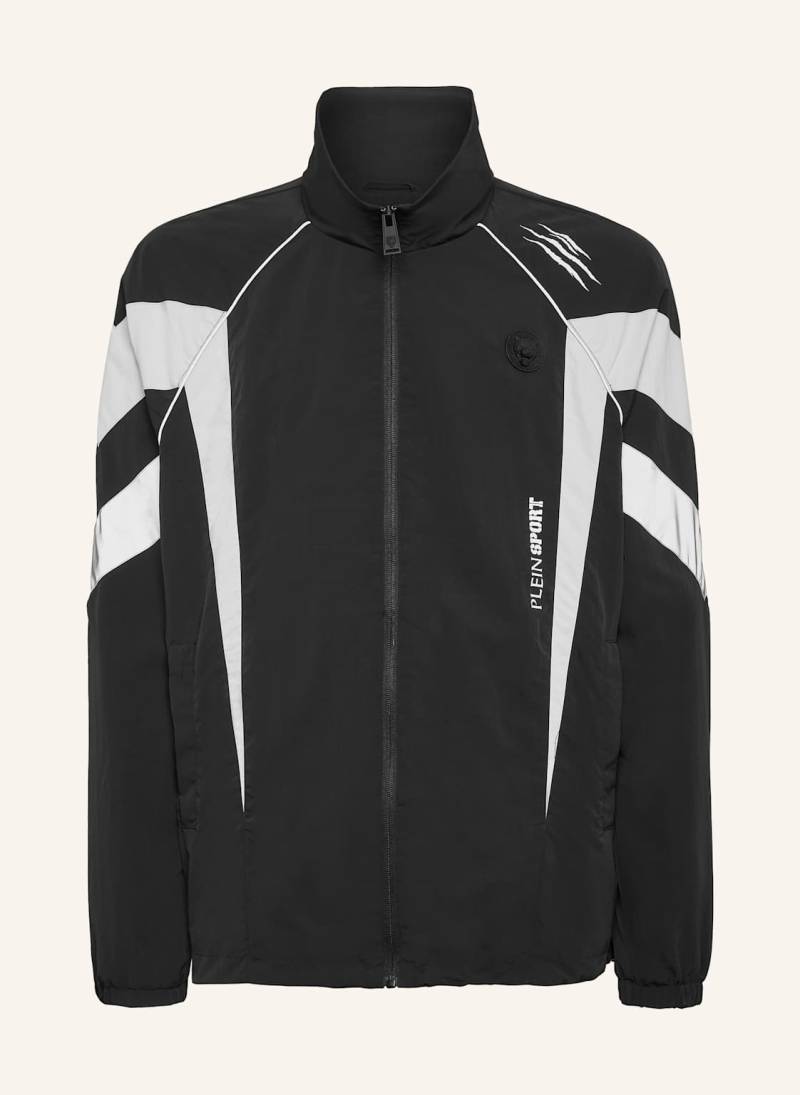 Plein Sport Sweatjacke Scratch schwarz von PLEIN SPORT