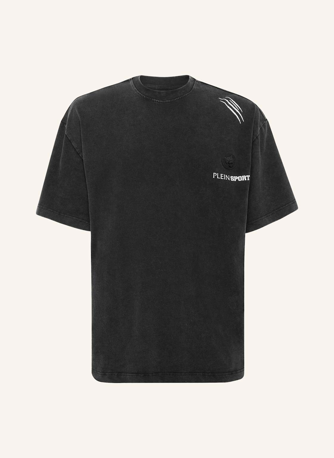 Plein Sport T-Shirt Rundhalsausschnitt schwarz von PLEIN SPORT
