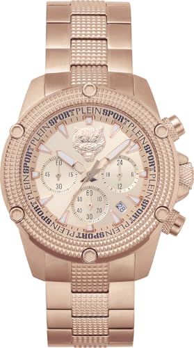 Plein Sport Unisex Uhr Analog Quarz Hurricane Chrono PSDBA1123 Edelstahl von PLEIN SPORT