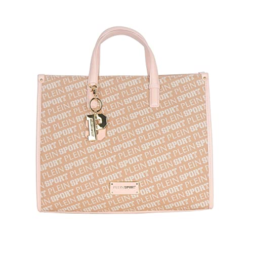 Shopper logo Donna Plein sport 2110092-TAUPE Rosa von PLEIN SPORT