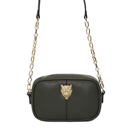 PLEIN SPORTS Women's Crossover ZOE FW 24 Handbag, Merlot von PLEIN SPORTS