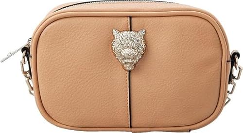 PLEIN SPORTS Women's Crossover ZOE FW 24 Handbag, Sand von PLEIN SPORTS