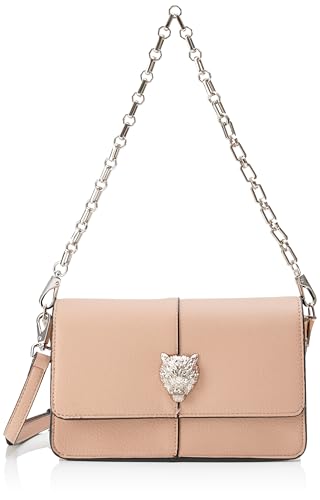 PLEIN SPORTS Women's Flap Shoulder ZOE FW 24 Handbag, Sand von PLEIN SPORTS