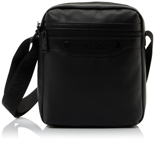 PLEIN SPORTS Women's Reporter Austin Handbag, Black von PLEIN SPORTS