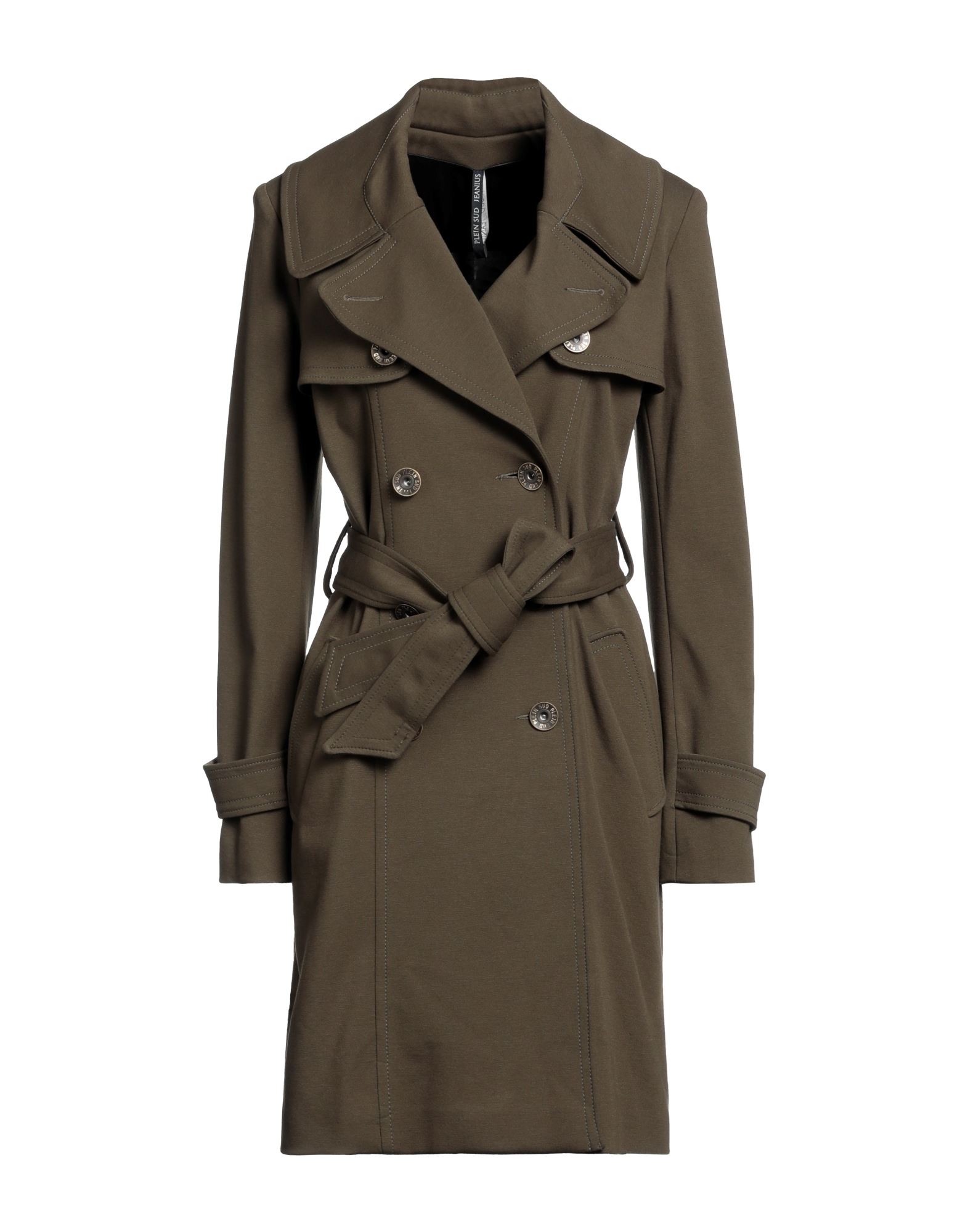 PLEIN SUD Jacke, Mantel & Trenchcoat Damen Militärgrün von PLEIN SUD